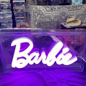 Barbie | Other | Barbie White Neon Sign | Poshmark